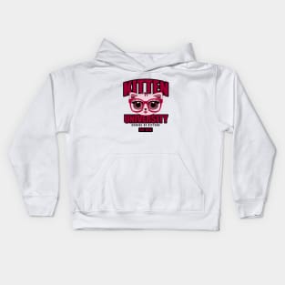 Kitten University - Pink Kids Hoodie